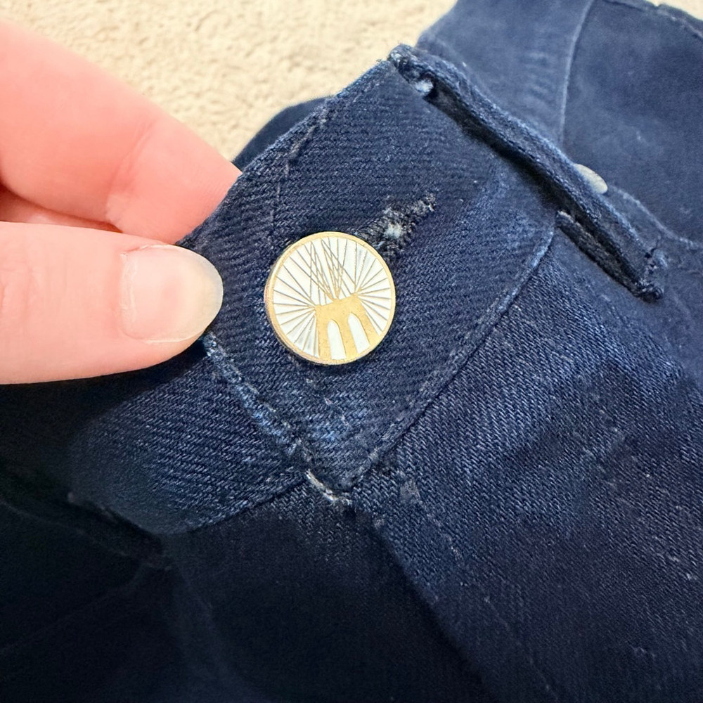 Fitted Underground W15 Greensboro Selvedge Jeans 31 Dark Indigo - Picture 8 of 12